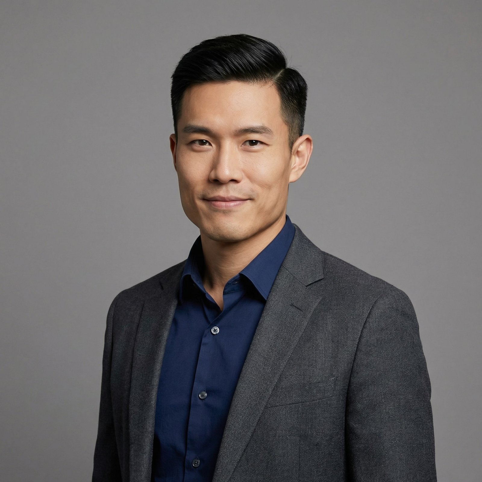 Man in suit smiling
